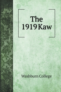 Hardcover The 1919 Kaw Book