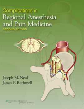 Hardcover Complications in Regional Anesthesia and Pain Medicine Book