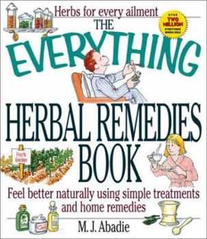 Paperback Everything Herbal Remedies Book
