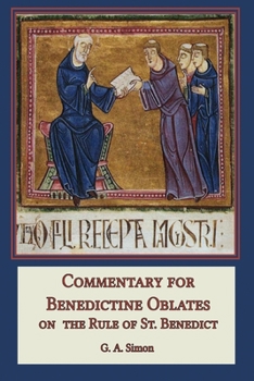 Paperback Commentary for Benedictine Oblates: On the Rule of St. Benedict Book
