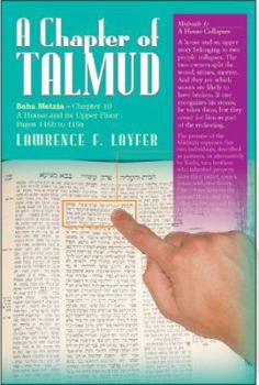 Hardcover A Chapter of Talmud Book