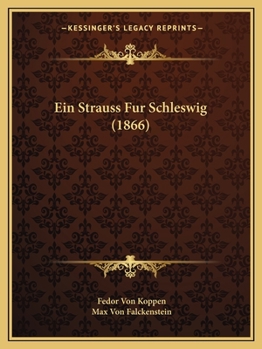 Paperback Ein Strauss Fur Schleswig (1866) [German] Book