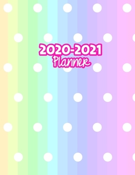 2020-2021 Planner: Two Year Calendar Organizer and Goal Journal | January 2020 - December 2021 Daily, Weekly and Monthly Planner Book with Back Sticker Expression Wall for 2 Years | Design Code 969890