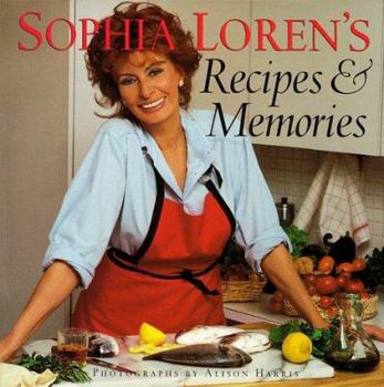 Hardcover Sophia Loren's Recipes and Memories Book