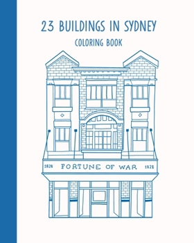 Paperback 23 Buildings in Sydney: Coloring Book