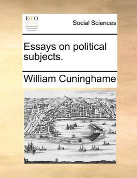 Paperback Essays on political subjects. Book