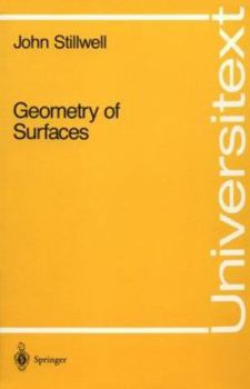 Paperback Geometry of Surfaces Book