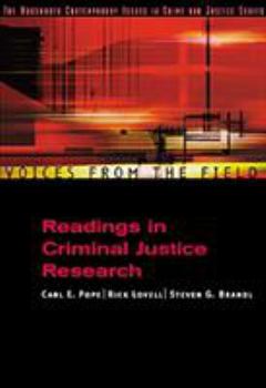 Paperback Voices from the Field: Readings in Criminal Justice Research Book