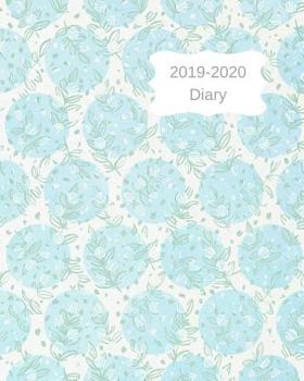 2019-2020 Diary: 8x10 day to a page academic year diary, notes, to do list & priorities on each page. Dainty blue & white floral cover design