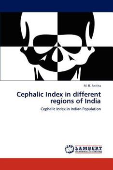 Paperback Cephalic Index in different regions of India Book