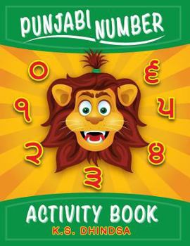 Paperback Punjabi Number Activity Book (Punjabi Edition) [Punjabi] Book