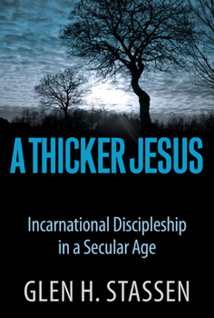 Paperback A Thicker Jesus Book