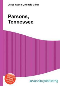 Paperback Parsons, Tennessee Book