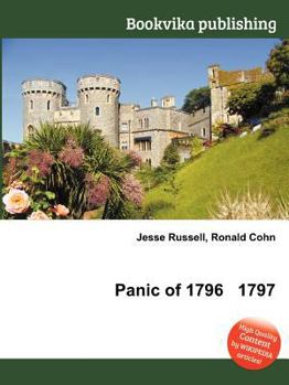 Paperback Panic of 1796 1797 Book