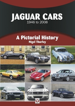 Paperback Jaguar Cars 1946 to 2008: A Pictorial History Book