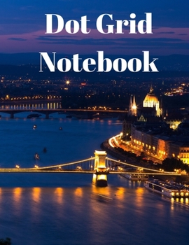 Paperback Dot Grid Notebook: Large Dotted Notebook/Journal Book