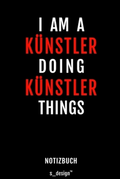 Notizbuch f�r K�nstler: Originelle Geschenk-Idee [120 Seiten gepunktet Punkte-Raster blanko Papier]