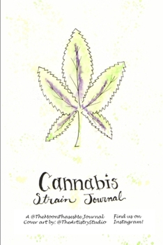 Paperback Cannabis Strain Journal Book