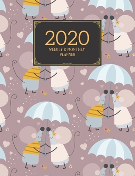 Paperback 2020 Weekly & Monthly Planner: Planner And Journal Organizer 2020 - Planner Calendar 2020 Book