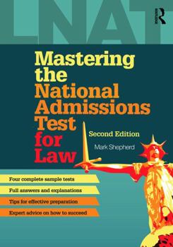 Paperback Mastering the National Admissions Test for Law Book