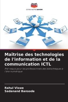 Paperback Maîtrise des technologies de l'information et de la communication ICTL [French] Book