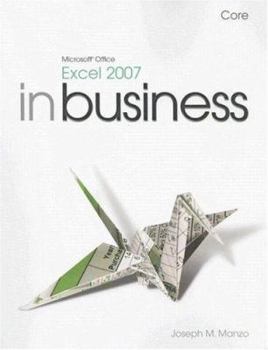 Spiral-bound Microsoft Office Excel 2007 in Business, Core Book