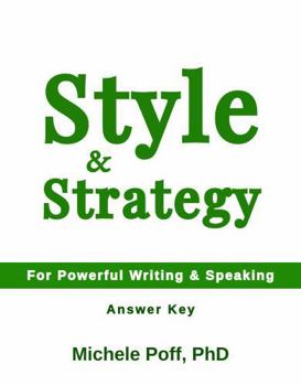 Paperback Style & Strategy Answer Key Book