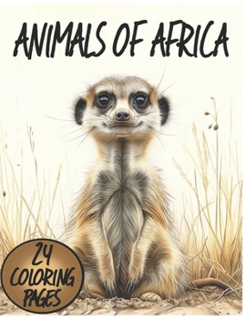 Paperback Animals of Africa: Coloring Book