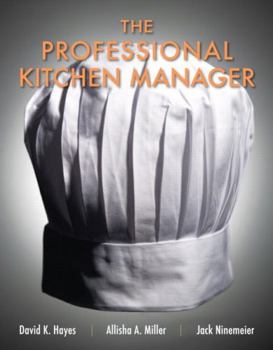 Paperback The Professional Kitchen Manager Book