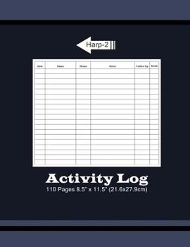 Paperback Activity Log Book