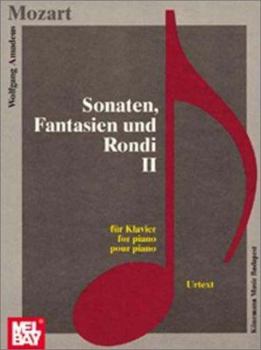 Paperback Sonatas, Phantasies & Rondi II (Music Scores) Book
