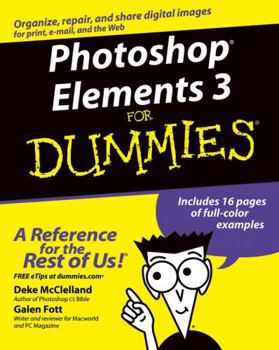 Paperback Photoshop Elements 3 for Dummies Book