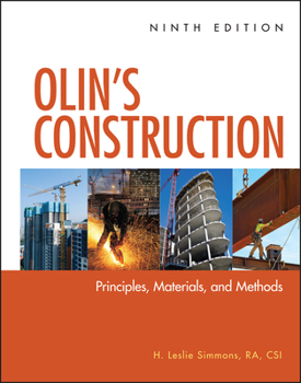Hardcover Olin's Construction: Principles, Materials, and Methods Book
