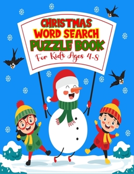 Christmas Word Search Puzzle Book For Kids: Large Print and Exercise Your Brain with this Christmas Word search Puzzle Book