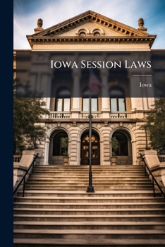 Paperback Iowa Session Laws Book