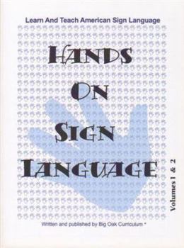 Paperback Hands On Sign Language Book