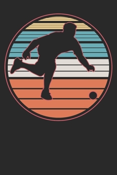 Gift Notebook: Bocce 6x9 Dot Grid 120 Pages