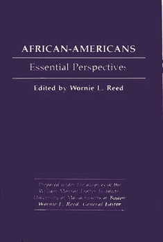 Paperback African-Americans: Essential Perspectives Book