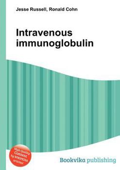 Paperback Intravenous Immunoglobulin Book