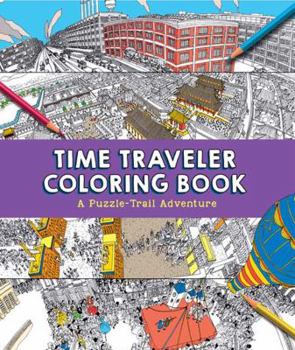 Paperback Time Traveler Coloring Book