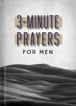 Hardcover 3-Minute Prayers for Men Book