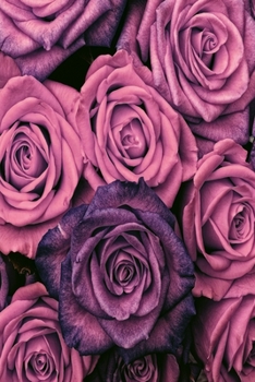 Paperback Colorful roses pink Version: Notebook, Diary and Journal with 120 Lined Pages with fancy flower pattern Book