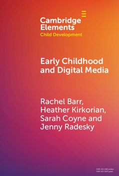 Hardcover Early Childhood and Digital Media Book