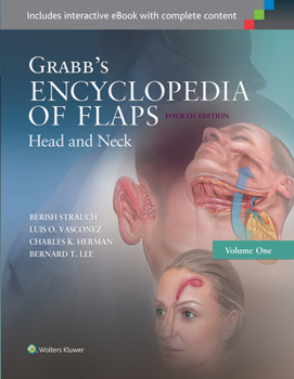 Hardcover Grabb's Encyclopedia of Flaps: Head and Neck Book