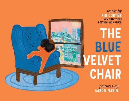 Hardcover The Blue Velvet Chair Book