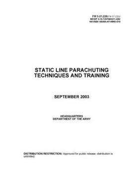 Paperback FM 3-21.220 (FM 57-220) Static Line Parachuting Techniques and Training Book