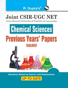 Paperback Joint CSIR-UGC NET: Chemical Sciences - Previous Years' Papers (Solved) Book