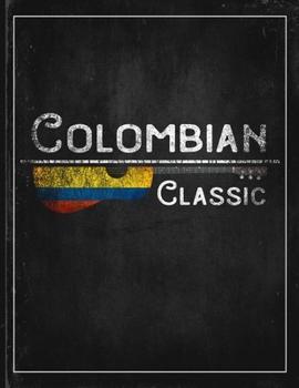 Colombian Classic: Colombia Flag Guitar Journal Heritage Gift Idea for Daguhter, Mom, Coworker  Planner Daily Weekly Monthly Undated Calendar Organizer Journal