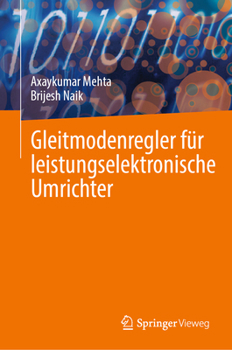 Hardcover Gleitmodenregler für leistungselektronische Umrichter (German Edition) [German] Book