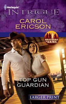 Mass Market Paperback Top Gun Guardian [Large Print] Book
